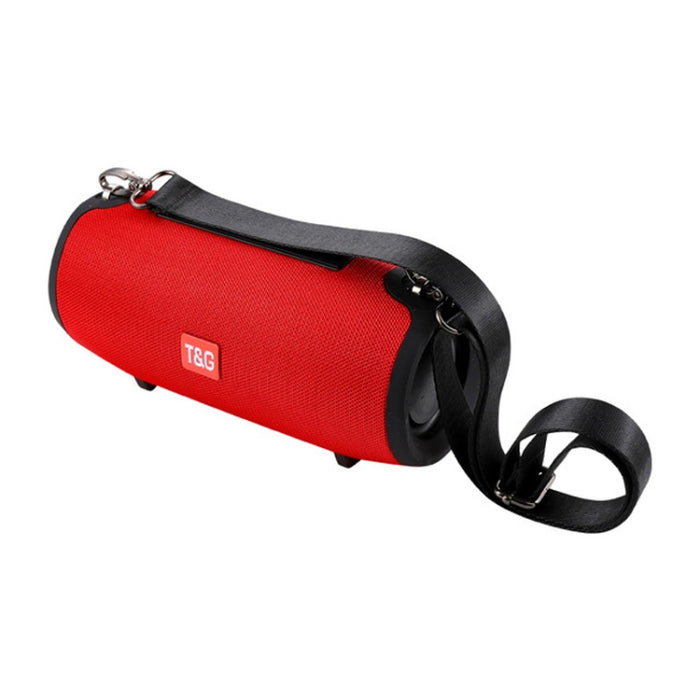 T&G TG125 Portable Column Speaker 10W Bluetooth Speaker Music Player Speakers Box with FM Radio Aux TF Subwoofer Bass Speaker(Red) - Xcom Computers Labasa Xcom Computers Labasa product